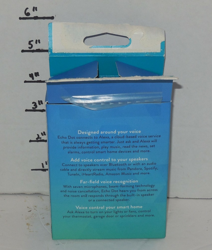 Amazon Echo Dot 2nd Generation White Smart Speaker with Alexa Built In