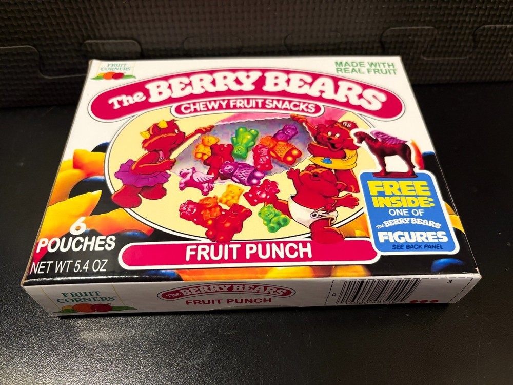 Berry Bears fruit snacks - Empty custom design display box