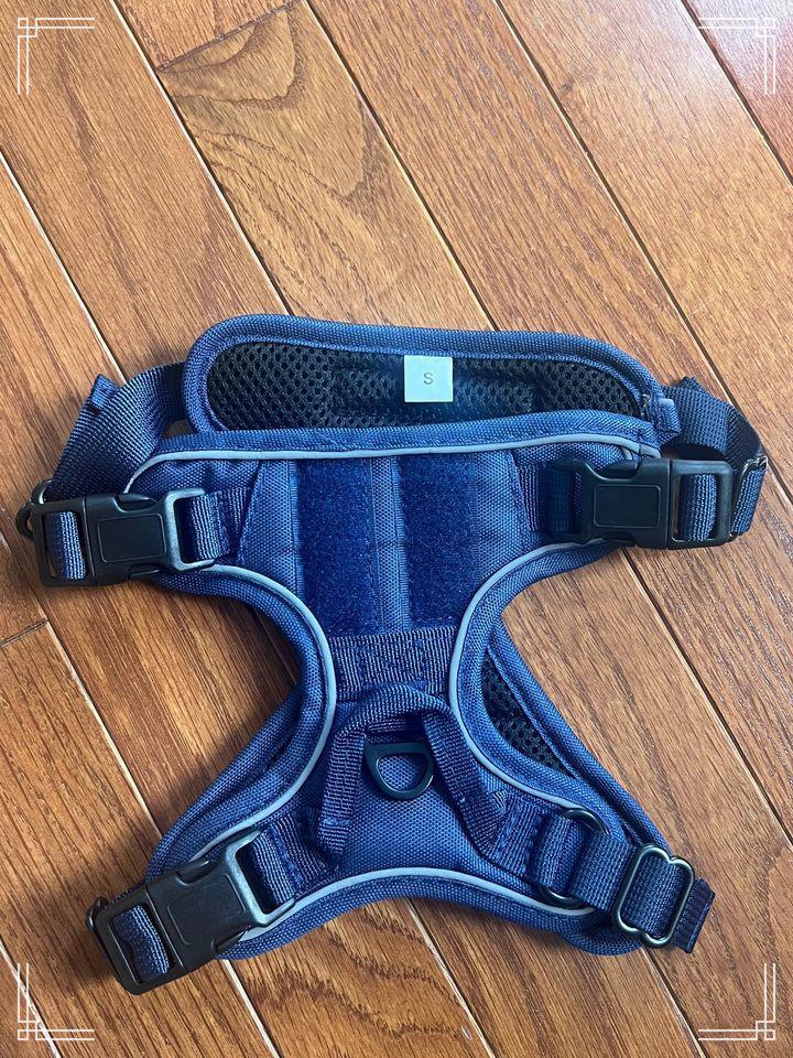 🐕 Adjustable Dog Harness (Small, Blue) 🐕