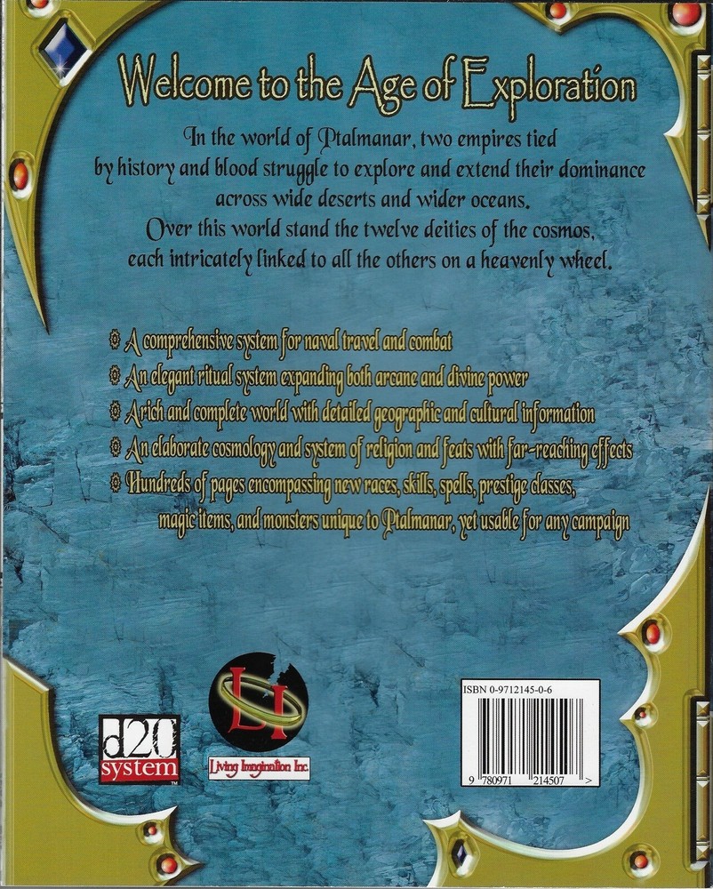 D&D 3rd ed Twin Crowns Campaign Setting & Naval Adventuring Sourcebook Play Copy