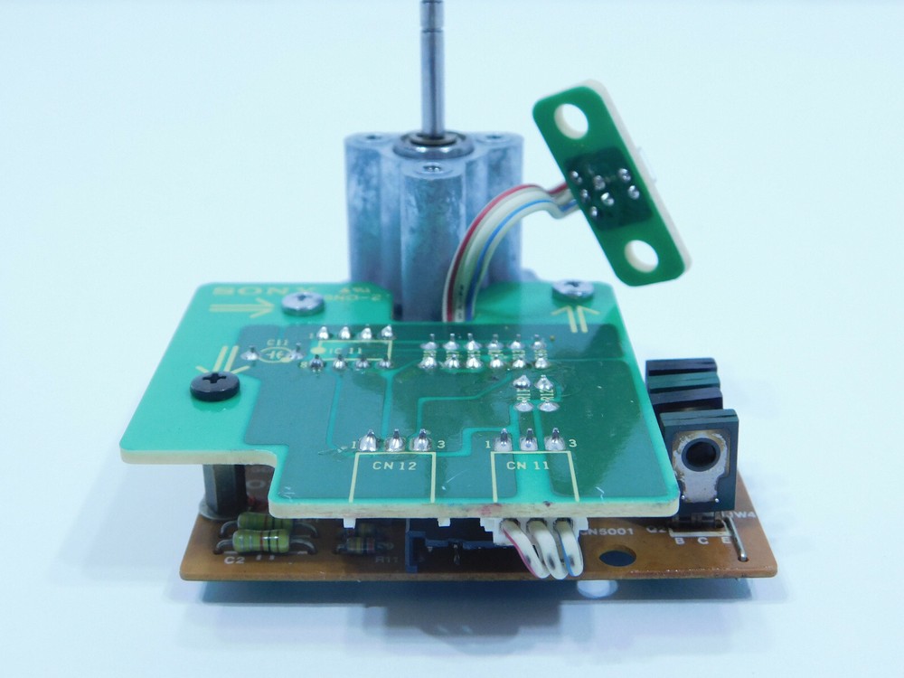 Sony 10W DC Motor GHF-2600A with SNO-2 Board Pulled from Working CD Equipment