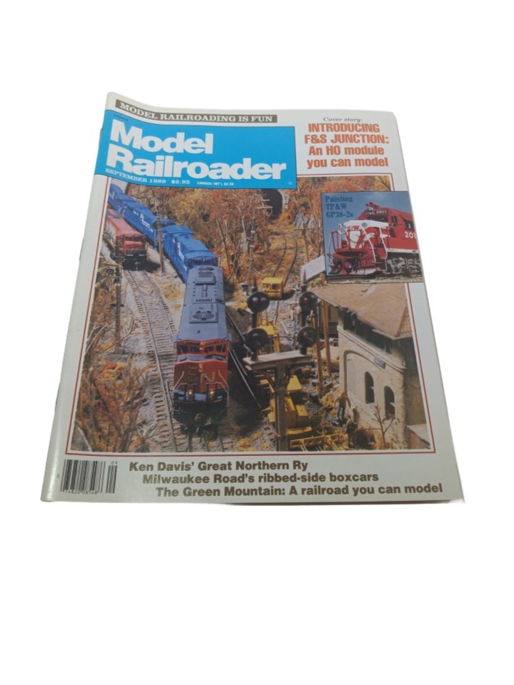Model Railroader Magazine (September, 1989)
