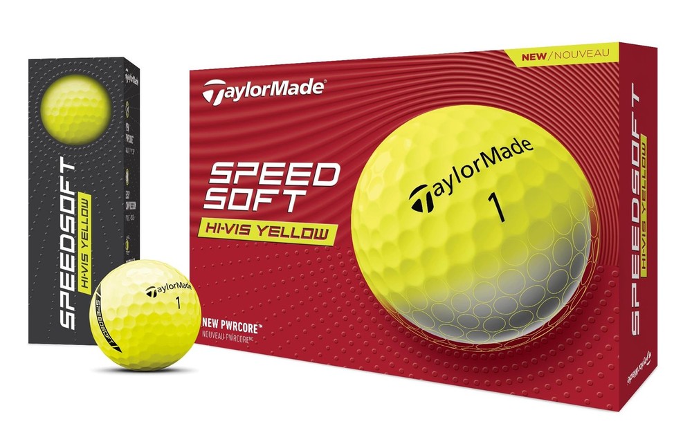 Golf SPEEDSOFT Golf Balls Yellow Dozen