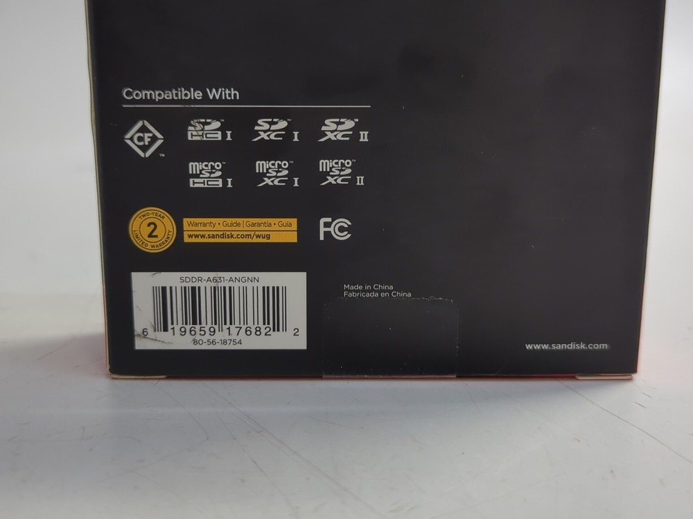 SanDisk ImageMate PRO USB-C Multi-Card Multi-Format Reader/Writer SDDR-A631