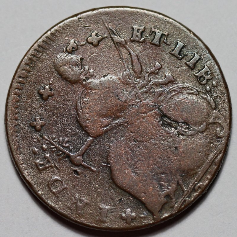 1787 Connecticut Colonial Copper, Draped Bust Left