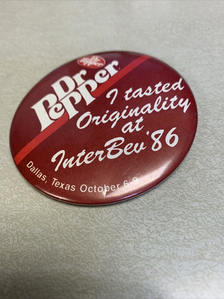 dr pepper button