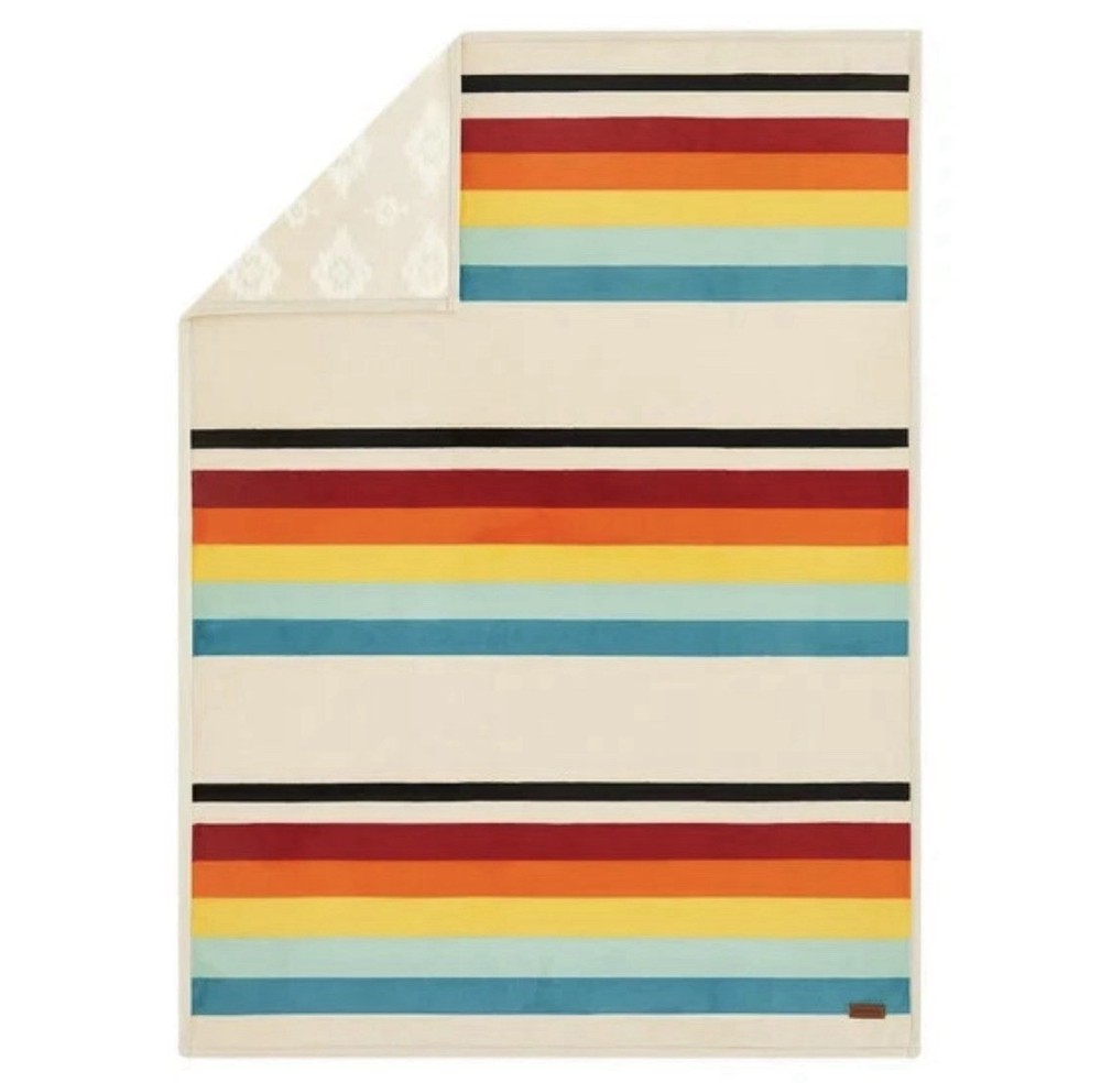 NEW Pendleton Reversible Plush Throw-50x70in 100% Polyester Mount Foraker