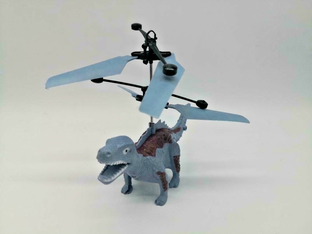 Flying Dinosaur Helicopter Induction USB-Rechargeable Sensor controlled Toy US