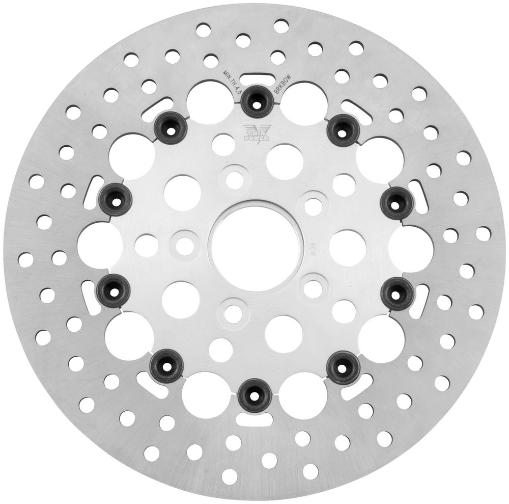Twin Power 1441RS Floating Hole Rotor - Silver