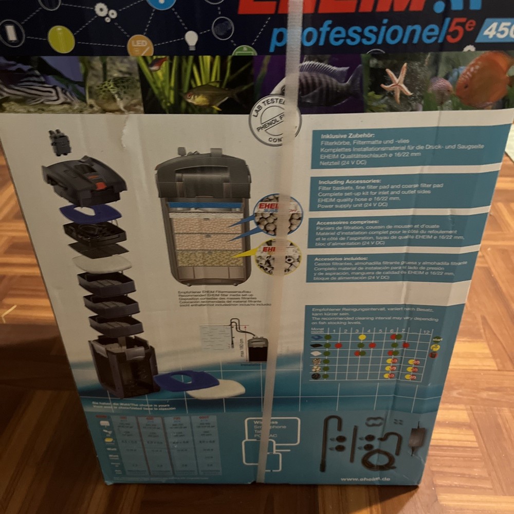 Professionel 5e 450 External Filter - Eheim Canister filter With wifi