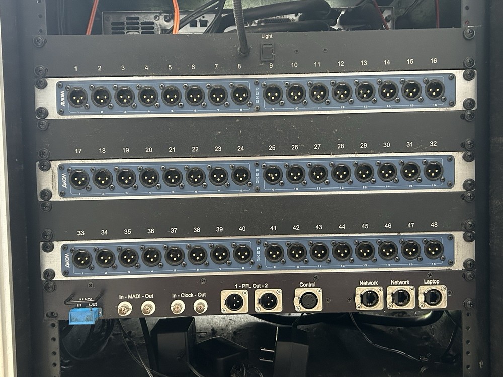 Genex StageIO+ 48 Channel Remote controlled microphone preamp system complete