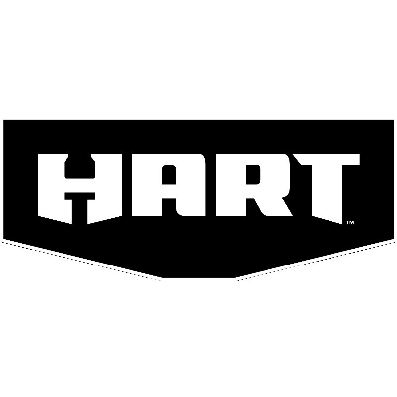 HART Hard Shell Knee Pads, Foam Padding, One Size