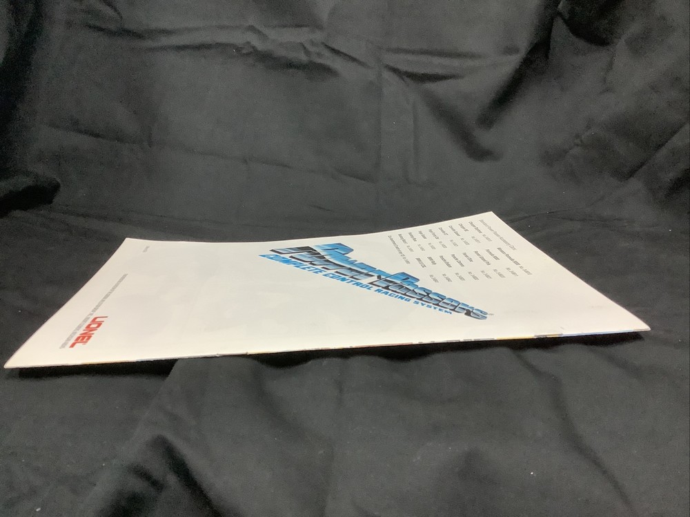 1978 Lionel Power Passers Complete Control Racing System Catalog