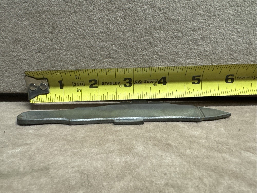 Queen Anne Iron Flintlock Side Plate