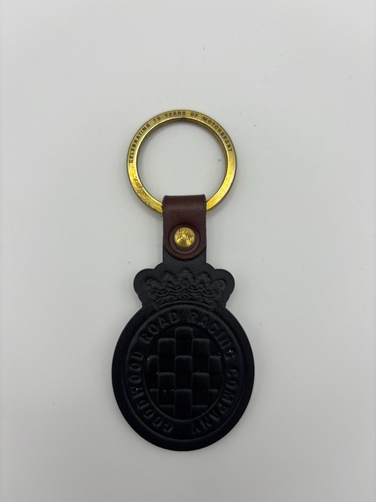 GRRC Leather Keyring Black/Brown