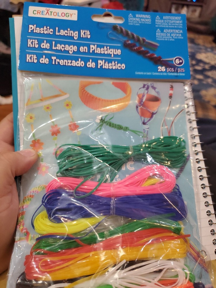 creatology plastic lacing kit 26pcs