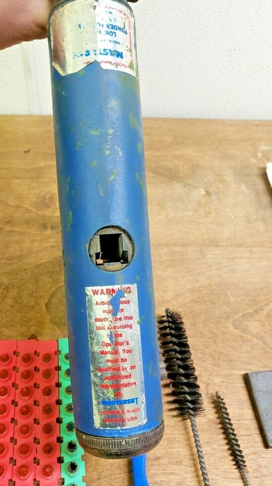 Masterset System 1 Powder Actuated Nail Tool w/ Tool Box