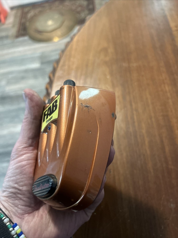 Danelectro FAB Flange D-6 Guitar Effect Pedal Tested Works Fine