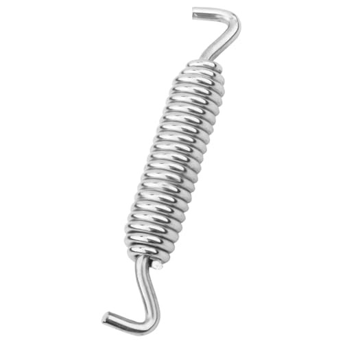 Jiffy Stand Kickstand Spring Replacement, Heavy‑Duty 2.5mm Wire Spring Silver