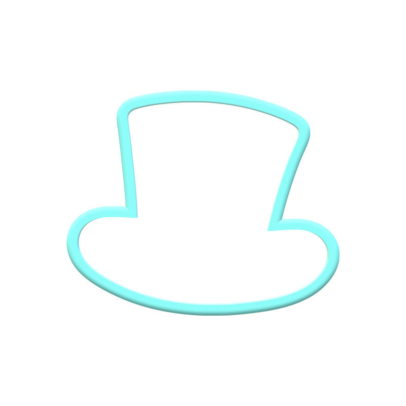 American Hat Cookie Cutters