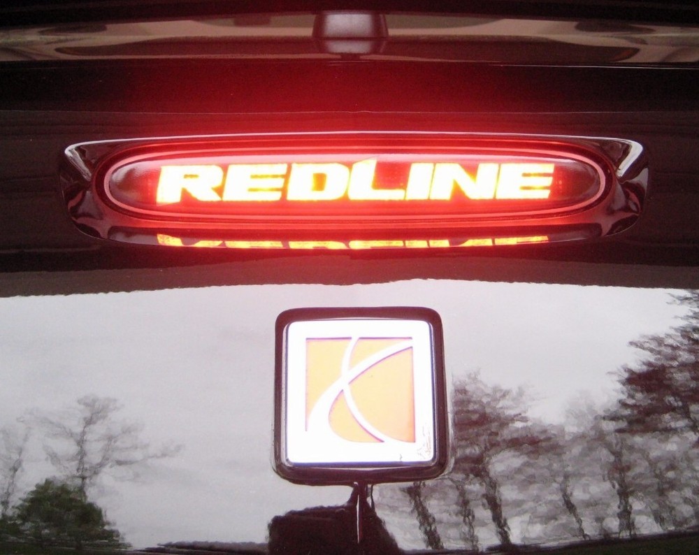 Saturn Sky REDLINE 3rd Third  Brake Light Decal Overlay Sticker