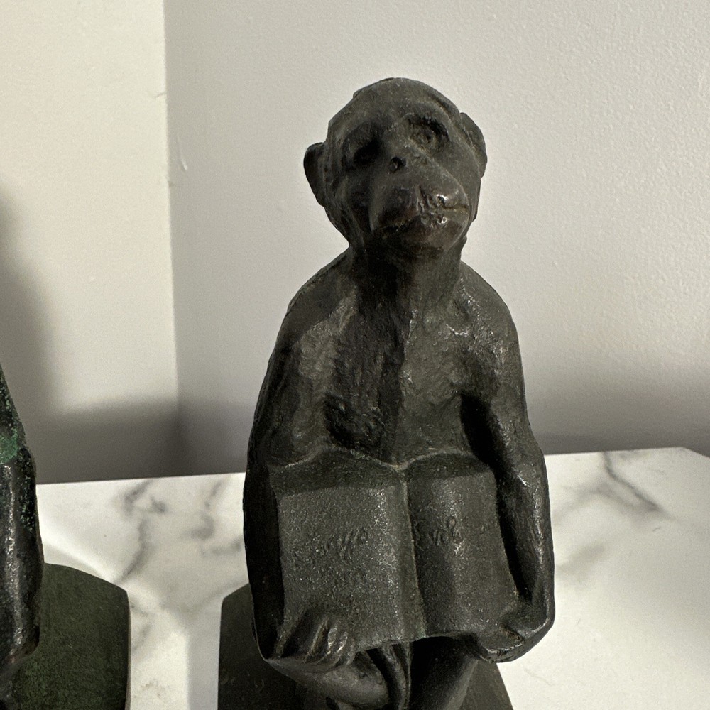 Chicago Foundry Scopes Monkey Trial Bookends Darwin Essays On Evolution