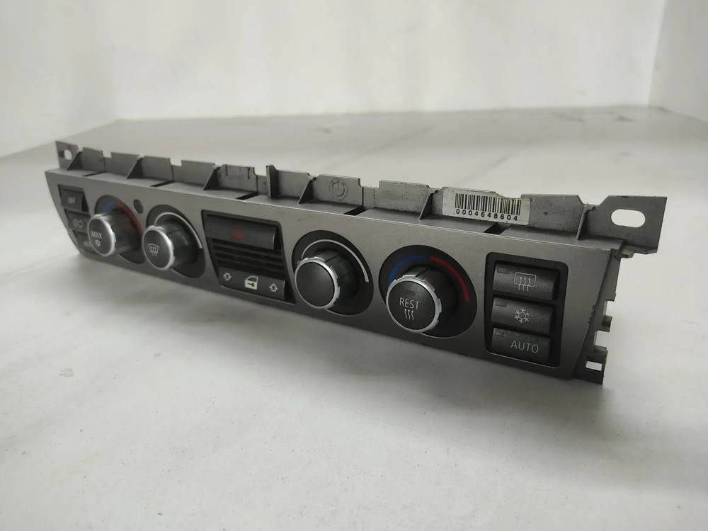 Original BMW E65 E66 Control Panel Automatic Air Conditioning (TITAN SILVER ) 64