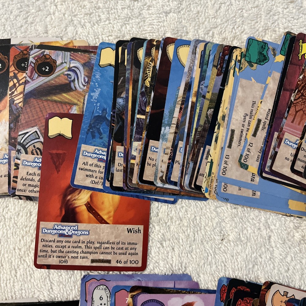 Spellfire Forgotten Realms Complete Set 1-100 No Chase