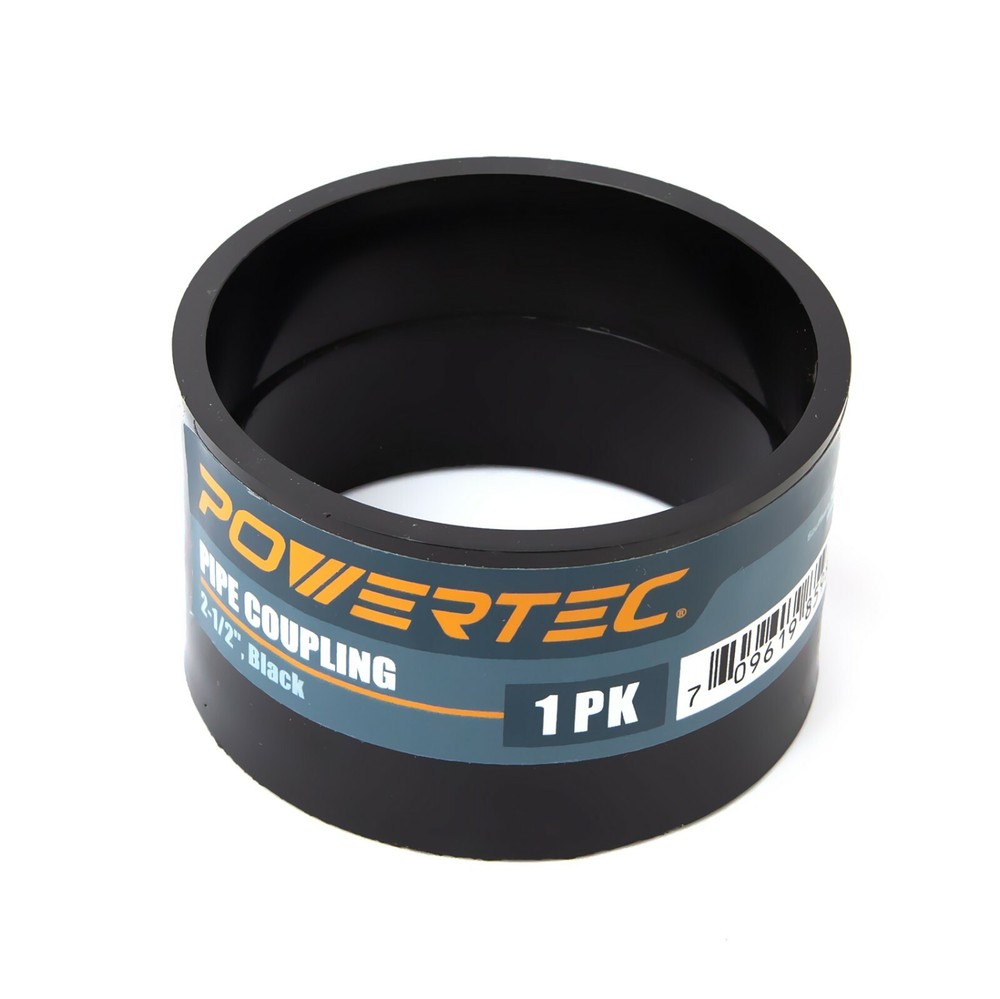 POWERTEC 2-1/2" Pipe Coupling, Black (70235)