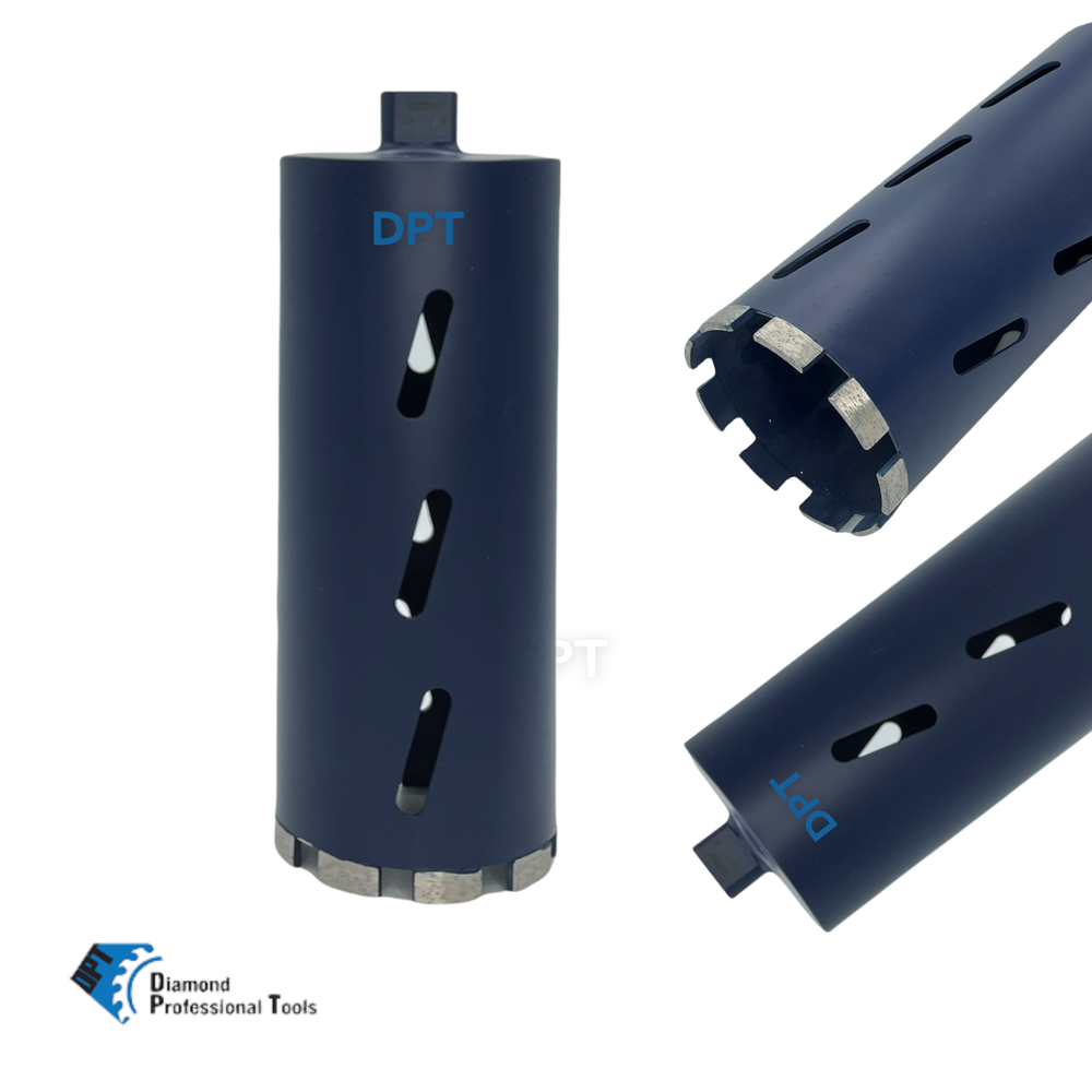 4-1/2" Dry Diamond Core Bits 2 PACK Drill Concrete Asphalt Bricks Blocks Stones