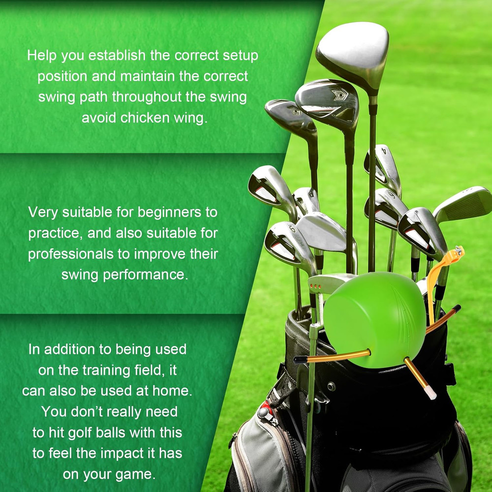The Connector Golf Training Aid - Golf Swing Trainer Aid for Posture Correction