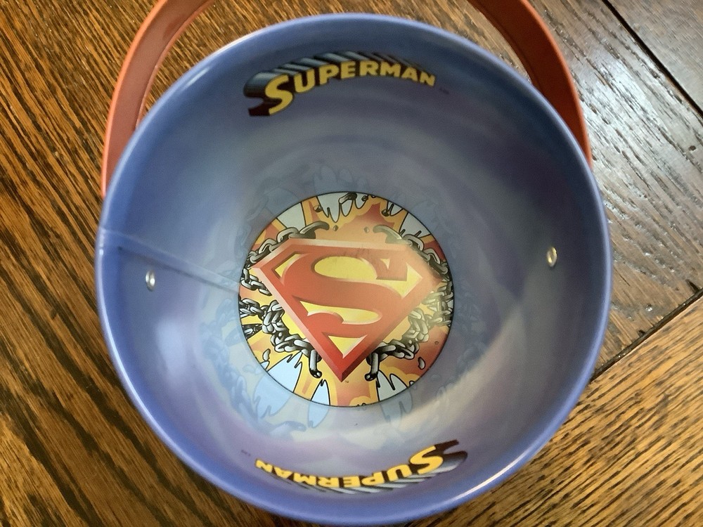 Superman Tin Bucket from Vandor