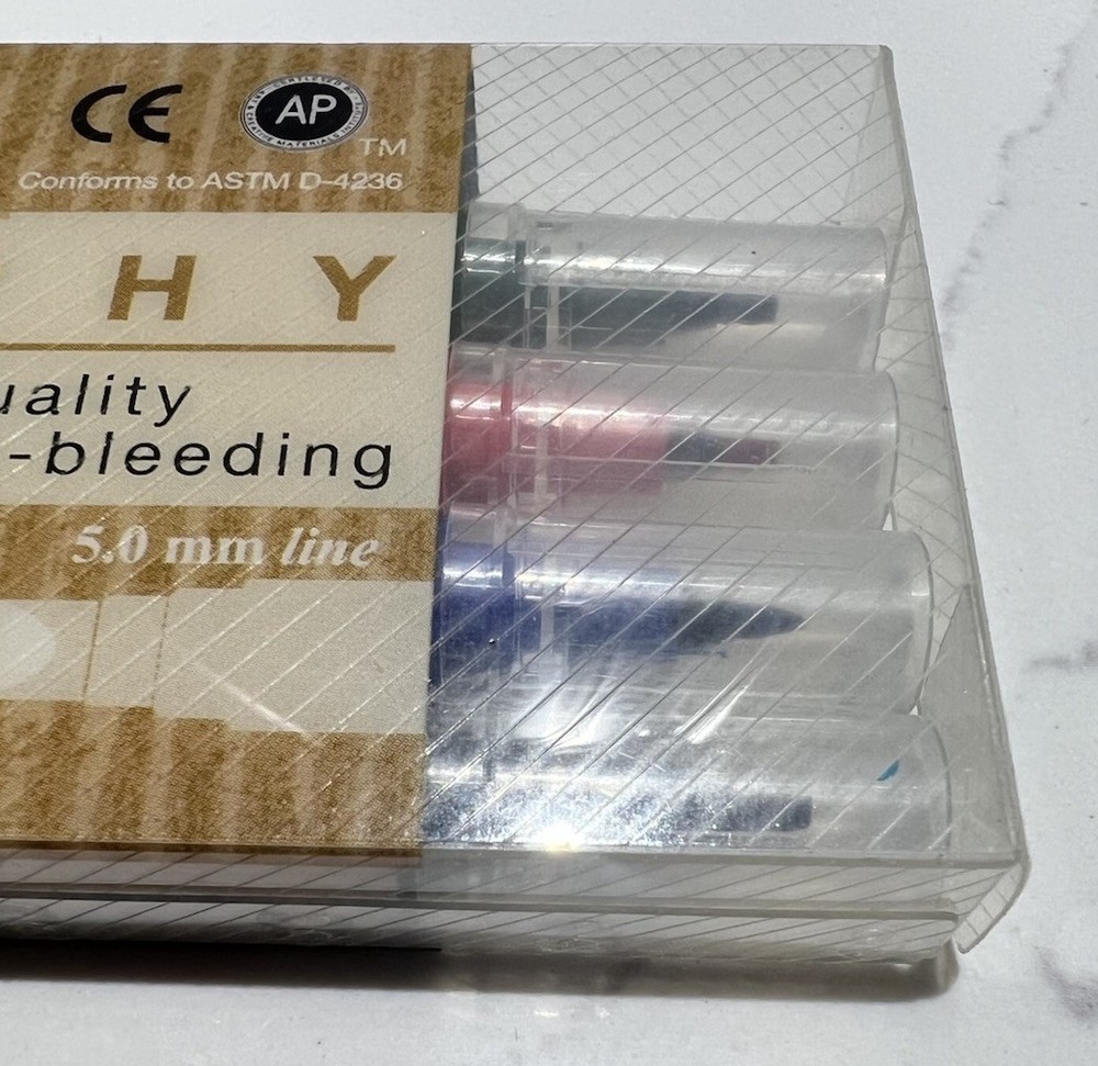 Kuretake Zig MS34004V Zig Memory System Calligraphy Marker 8 Tips