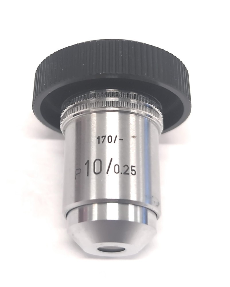 Leitz Wetzlar P 10x/0.25 Microscope Objective Lens RMS Threading 170mm
