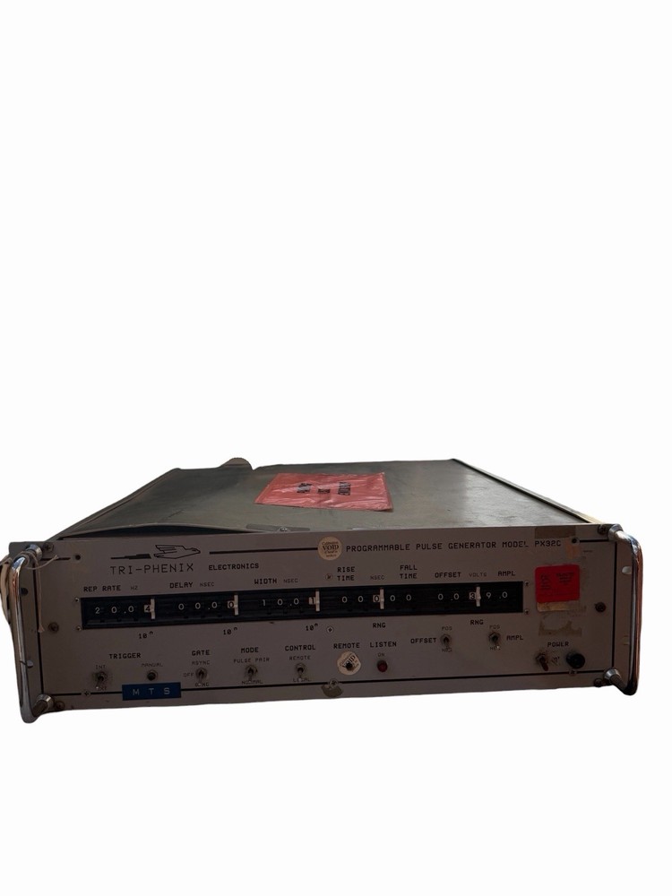 Tri-Phenix Electronics PX32C Programmable Pulse Generator Military Vintage