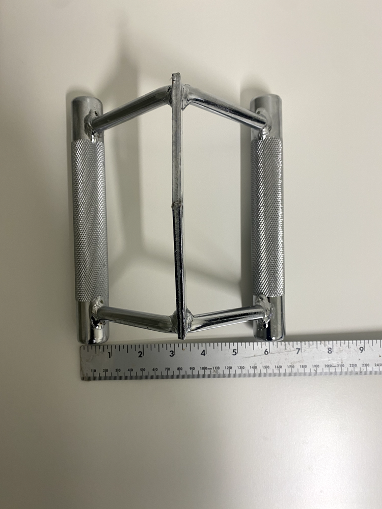 FITNES DOUBLE D ROW HANDLE , GYM PULL UP HANDLES BULK LOT 5 PCS.