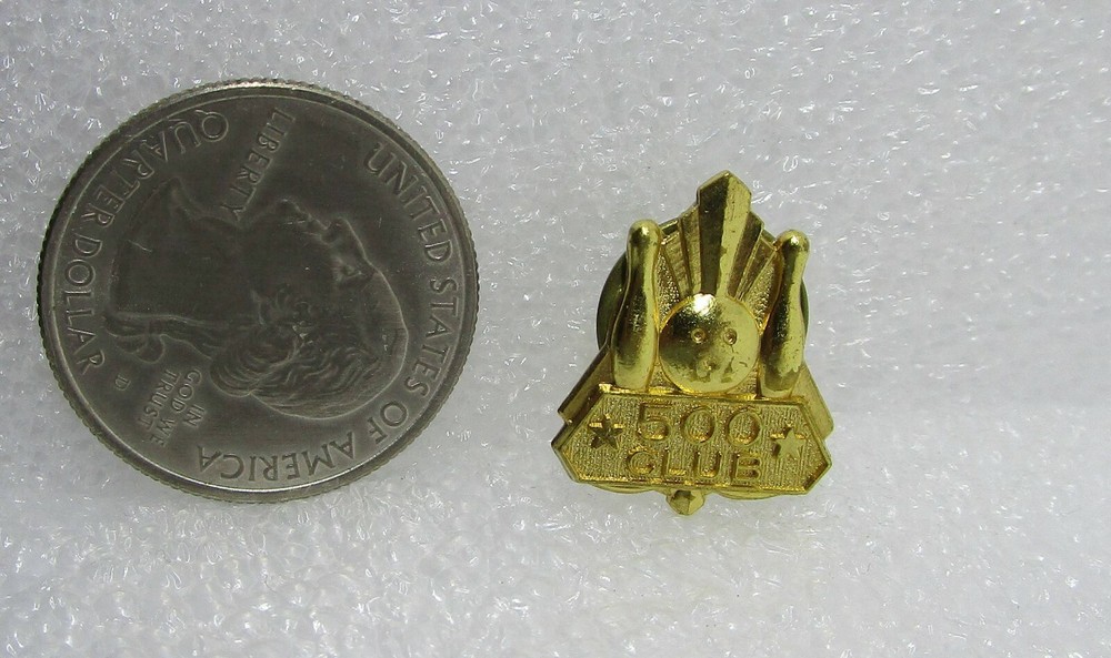 Bowling 500 Club Pin