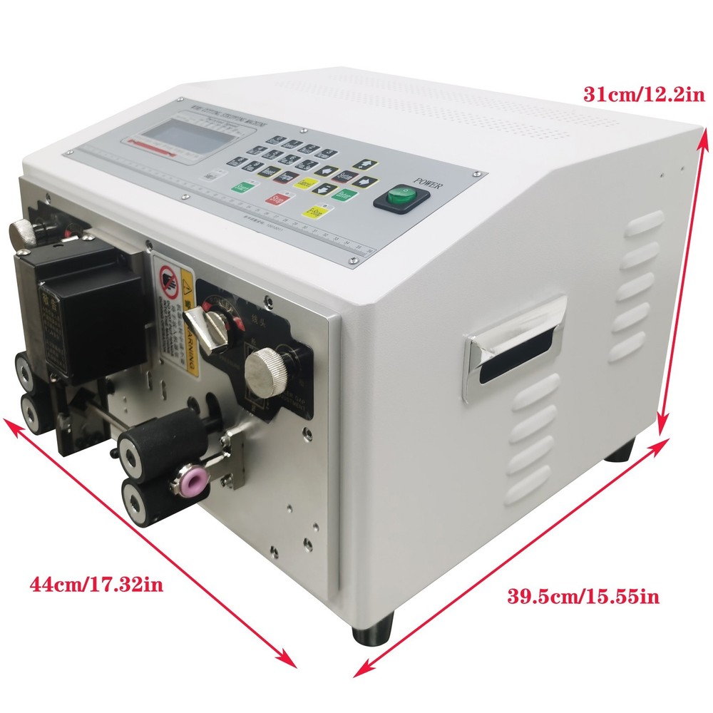 Automatic Computer Wire Stripping Cutting Machine 110V Wire Stripper Machine