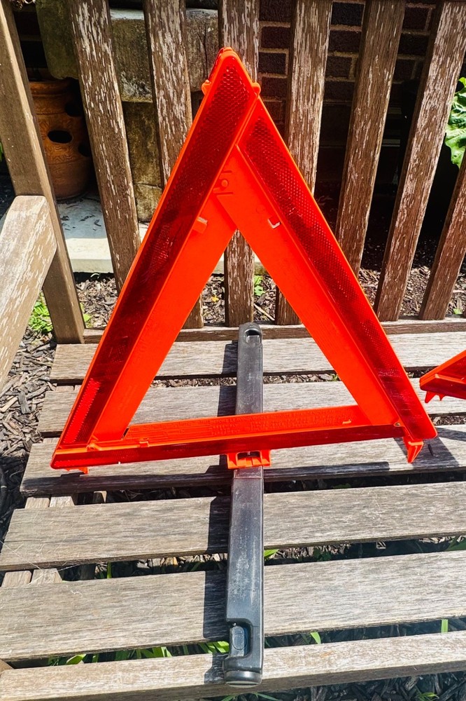 Sate-Lite No. 17A Reflective Emergency Warning Triangles 17" DOT APPROVED
