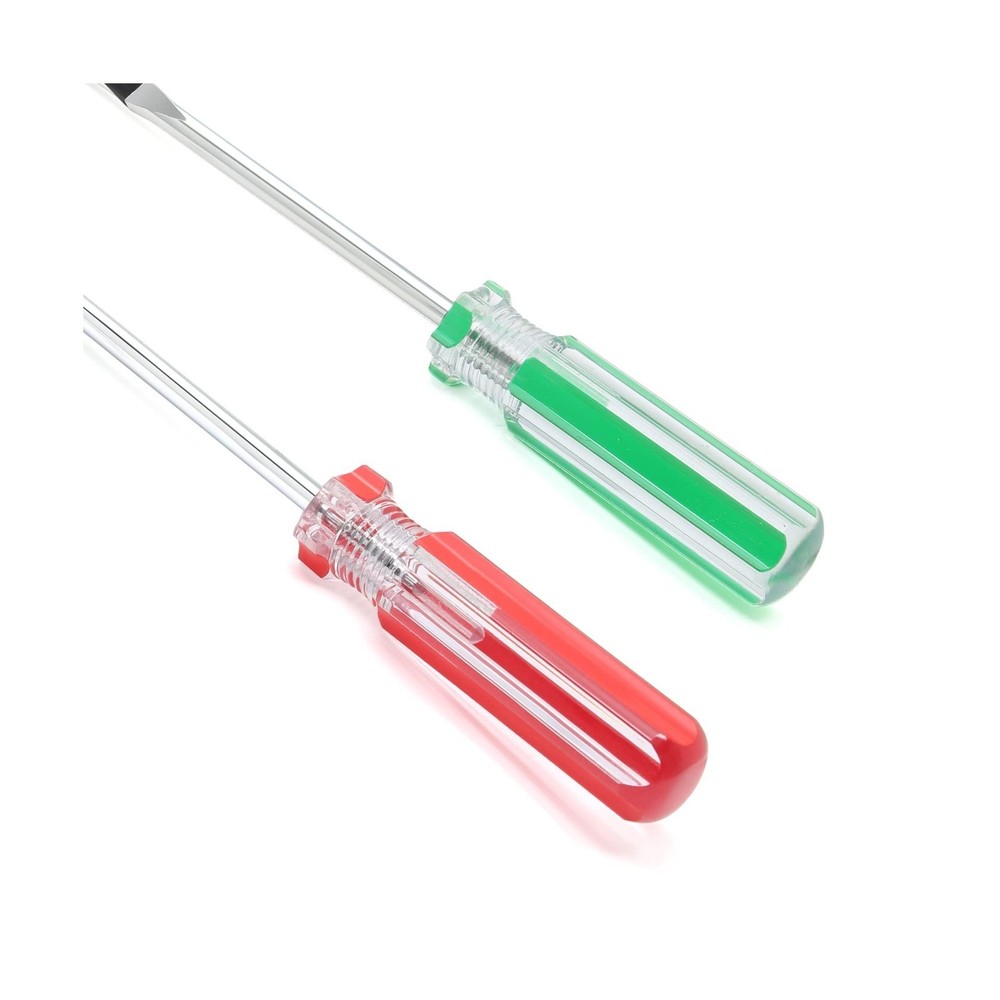 2 PCS Magnetic Screwdriver Set 3" Phillips & Flat Head for Computer