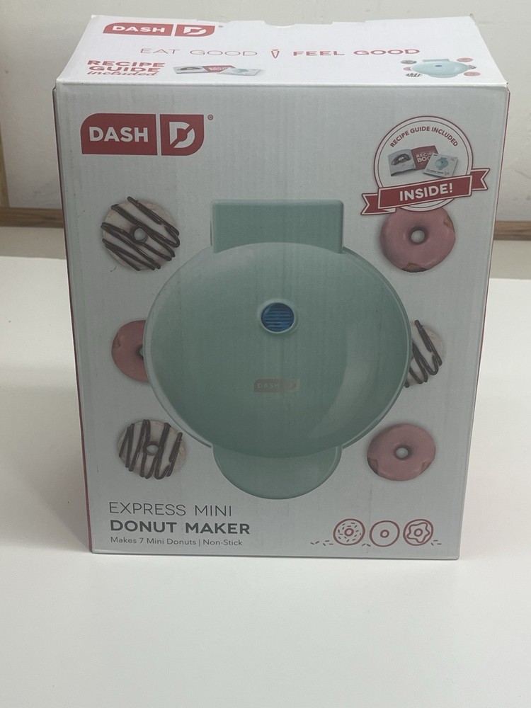 Dash Express Mini Donut Maker – Makes 7 Mini Donuts, Non-Stick