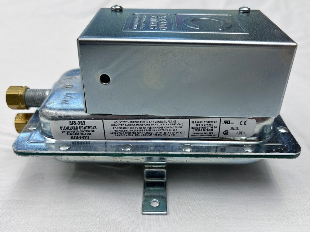 Cleveland Controls AFS-262 Pressure Switch