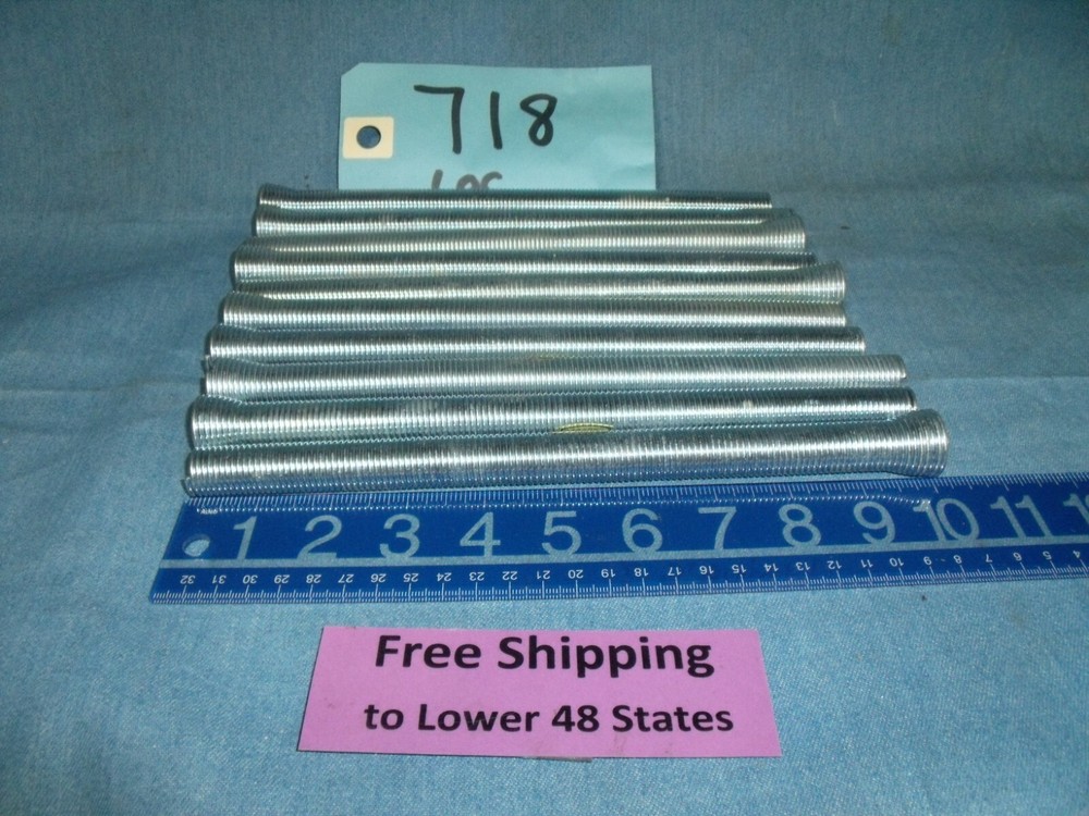 10 Pcs. 1/2 ID x 10" Long Flaring Tool Small Pipe Spring Bending Kit FREE SHIP