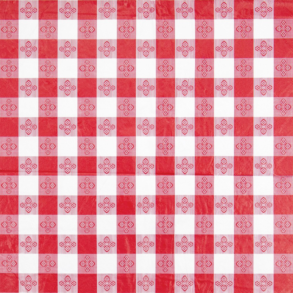 Table Cloth, 52" x 90", Oblong, Red (12 Each)