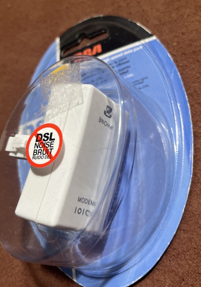 RCA DSL FILTER WITH HIGH SPEED DATA PORT. TP7415