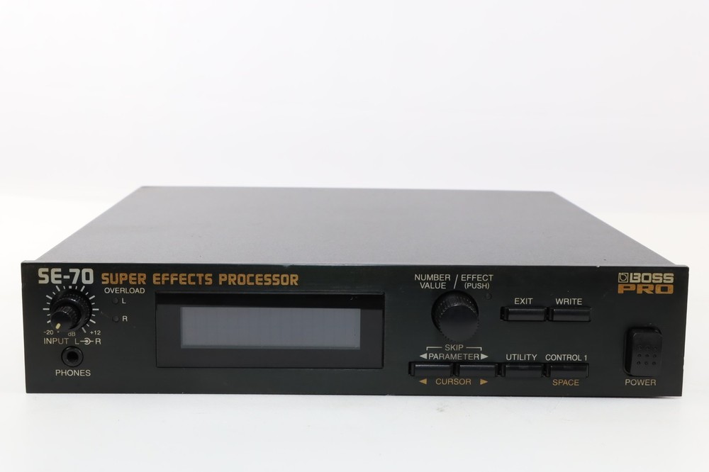 BOSS SE-70 Super Effects Processor Vocoder New Internal Battery From Japan