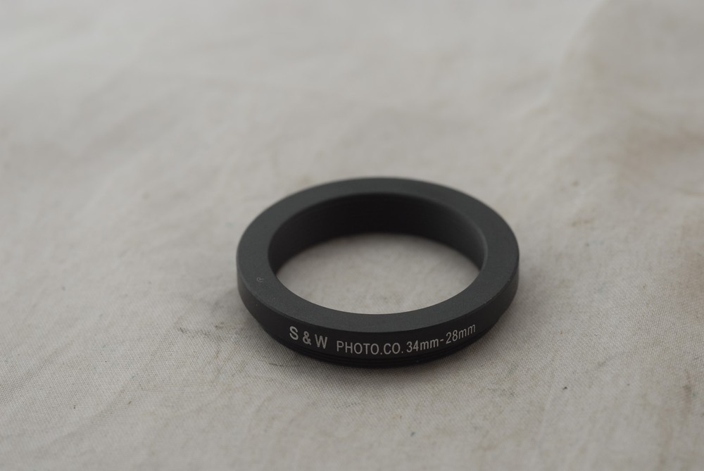 New 34-28mm Metal Step Down Ring 34mm-28mm 34-28