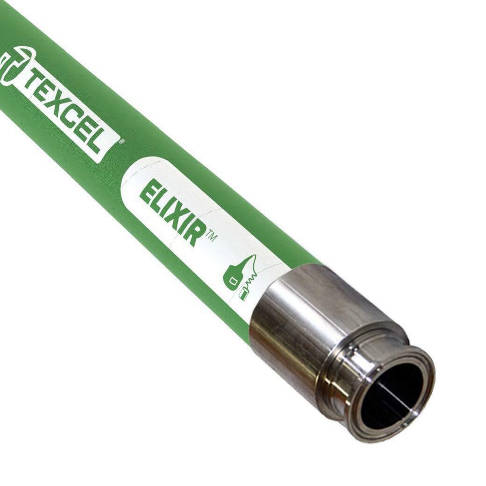 1" Texcel ELIXIR Series Distillery Hose - 5 ft - FDA Approved