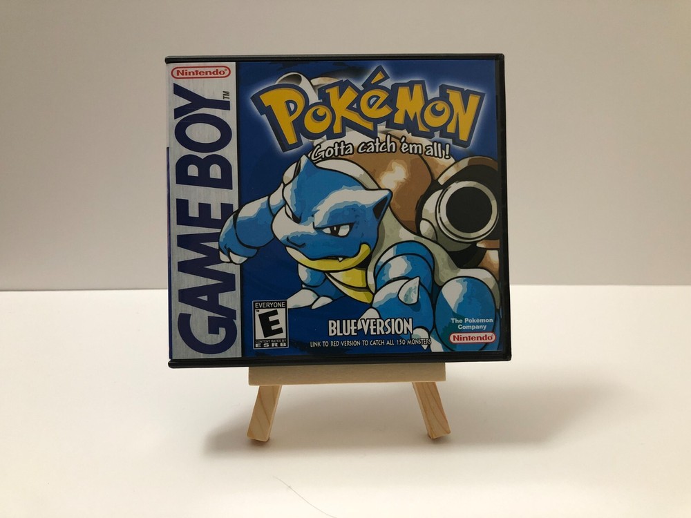 Replacement Case for Pokemon Blue Version Gameboy