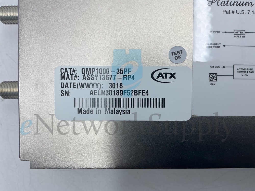 ATX QMP1000-35PF AMP MAXNET II